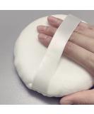 Powder Puff  manqianxun 5.1Inch Large Loose Powder Puff for Body Powder  Ultra Soft Washable Velour Fluffy Body Powder Puffs with Ribbon  White - Buy Online on GoSupps.com