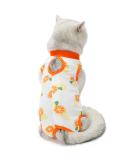 Agoumlux Katzenbody for Cat Surgery Recovery - Leak-Proof Cotton Wear in Orange Size L | After Neutering or Castration - Buy Online on GoSupps.com