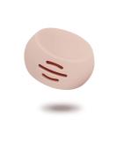 Silicone Makeup Sponge Holder - Sanitary & Portable Pressable Drying Stand | Washable Beauty Blender Storage for Work & Travel - Brown - Buy Online on GoSupps.com