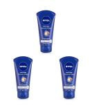 Nivea Intensive Care Hand Cream (75ml) - Moisturizing Almond Oil Cream with Unique Fragrance - 3-Pack for Ultimate Hand Care - Buy Online on GoSupps.com