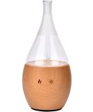 Zenar me Bolea: Programmable Cold Diffuser for Essential Oils | Aromatherapy LED Lighting Regulated Intensity (up to 100m ) - Elegant Wood & Glass Design - Buy Online on GoSupps.com