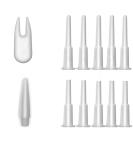 Miamay 12-Piece Yoga Ball Plug Pin Replacement Kit - Exercise Ball Air Stopper Adapter Set - Buy Online on GoSupps.com