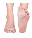 Hallux Valgus Toe Spreader | Silicone Gel Separator for Bunion Relief | Orthopedic Toe Correction & Forefoot Cushion - Buy Online on GoSupps.com
