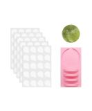 Buy 2-in-1 Acrylic Eyelash Extension Pallet Holder & Round Jade Stone Set - Premium Lash Grafting Tool Pad (Pink) for Perfect Lash Application - Buy Online on GoSupps.com