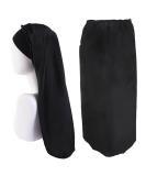 Satin Sleeping Hood for Long Curly Hair - Silk Bonnet & Hair Protection | Overnight Hair Care - Buy Online on GoSupps.com