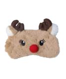 Buy Cute Downy Reindeer Eye Mask - Soft Sleep Mask for Women & Kids | Perfect for Travel & Naps | Lightweight Blindfold with Pressure Relief - Buy Online on GoSupps.com