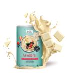 Shape Republic Semolina Porridge with White Chocolate - 14 Portions Protein-Rich 221 kcal Easy Preparation - 560g Pack - Buy Online on GoSupps.com