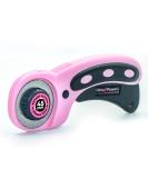 Pink Power Fabric Rotary Cutter Set - 45mm Sewing & Quilting Blade with Ergonomic Handle for Crafting and Scrapbooking - Buy Online on GoSupps.com