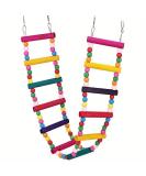 Buy Cablepelado Bird Ladder - Colorful Wooden Swing for Parrots Budgies & Cockatiels | Best Bird Toys Online - Buy Online on GoSupps.com