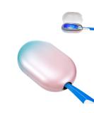 TAISHAN UV Sanitizer Toothbrush Case - Rechargeable Portable Mini Holder for All Toothbrushes - Home & Travel Safety Feature - Buy Online on GoSupps.com