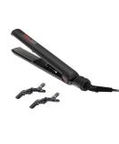 MHU 1 Inch Flat Iron - Professional Travel Hair Straightener & Curler with Dual Voltage Titanium Plate Anti-Frizz Fast Heat & Adjustable Temp - Perfect for International Shipping - Buy Online on GoSupps.com
