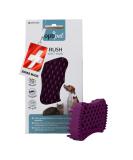 Optipet 3-in-1 Animal Brush for Dogs & Cats | Shorthair | Safe Massage Wet Use | Strengthens Fur & Removes Hair | Washable & Easy Care - Buy Online on GoSupps.com