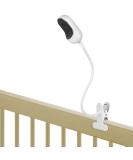 Flexible Clip Mount Compatible with Owlet, Motorola and Other Baby Monitor Camera with 1/4 Threaded Hole Without Tools or Wall Damage - White - Buy Online on GoSupps.com