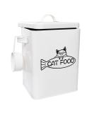Vumdua Farmhouse Pet Food Storage Container Set - Airtight, Durable, With Scoop | Perfect Gift for Pet Owners - Buy Online on GoSupps.com