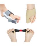 Bunion Corrector - Orthopedic Big Toe Straighteners | Adjustable Separator for Men & Women | Silicone Pad Bunion Splint for Pain Relief - Buy Online on GoSupps.com