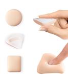 Ucunjia 3er-Pack MakeUp Sponges | Damp & Dry Cotton Puffs - Triangle Circle Square - Enhance Your Makeup Routine - Buy Online on GoSupps.com