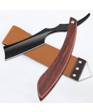 M&LD Cut Throat Razor Kit - Stainless Steel Straight Razor with Leather Sharpener - Buy Online on GoSupps.com