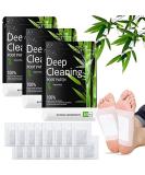 30-Piece Natural Detox Foot Pads | Detoxification Plaster for Feet & Body Care | Effective Contamination Removal - Buy Online on GoSupps.com