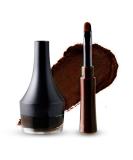 Go Ho Matte Brown Gel Eyeliner Water-proof Smudge-proof Long Lasting Smooth Cream Eyeliner Gel with Brush Gel Eye Liner Pot 2 Brown - Buy Online on GoSupps.com