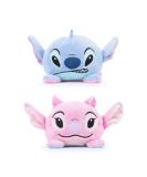 Simba Disney Official Stitch and Angel Reversible Plush toy for kids Stitch Blue pink - Buy Online on GoSupps.com