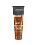 John Frieda Brilliant Brunette Conditioner - Visibly Brighter Lightening Eliminates Neutral Tones 8.3 oz with Honey & Marigold Extract - International Shipping Available - Buy Online on GoSupps.com
