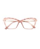 Anti Blue Light Glasses for Men - Clear Gaming Eyewear Reducing Strain & Enhancing Comfort - Stylish Pink Design - Buy Online on GoSupps.com