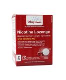 Walgreens Nicotine Lozenge 2mg Cherry - 72 Count - Buy Online on GoSupps.com