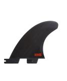 FCS II H4 Accelerator Tri Fin Set - Smoke Medium - High Performance Surfboard Fins - Buy Online on GoSupps.com
