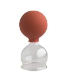 Lauschaer glass cupping glass with suction ball 50mm for professional medical fireless cupping hand -blown hand -blown cupping glass suction bell suction glass cupping glass - Buy Online on GoSupps.com