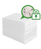200 Count X Home Dry Sweeping Pad Refills - 11 x 8.6 inch Flat Mop Cloths for Hardwood Floors - Static Duster Disposable Refill Kit - Buy Online on GoSupps.com