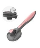 PAKEWAY Cat Dog Grooming Brush, Kitten Slicker Brush, Pet Self Cleaning Shedding Brush Massage Combs for Cats and Dogs with Short, Medium & Long Hair Pink - Buy Online on GoSupps.com