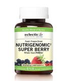 Eclectic Institute Fresh Freeze-Dried Super Berry Whole Food Powder - 3.2 oz Nutrigenomic Supplement - Buy Online on GoSupps.com