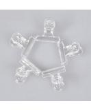 KADS Nail Extension Clips 5pcs - C Curve Pinching Clips for Acrylic Nails - Professional Multi-functional Clamp (Clear) - Buy Online on GoSupps.com