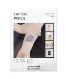 Sunnyscopa Printable Temporary Tattoo Paper for INKJET printer - US LETTER SIZE 8.5"X11" 10 SHEETS - DIY Personalized Image Transfer Sheet for skin - Custom Waterslide Decal Stencil Henna 10 Count (Pack of 1) Inkjet Tattoo - Buy Online on GoSupps.com