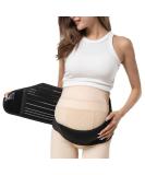 Pregnancy Support Maternity Belt - Elastic Adjustable for Bump, Belly, Pelvis & Back Pain Relief - Buy Online on GoSupps.com