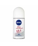 Nivea Dry Comfort Anti-Transpirant Roll-On 50ml - Long-Lasting Sweat Protection - Buy Online on GoSupps.com