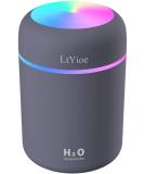 LtYioe Humidifier Portable Mini Humidifiers for Bedroom Personal Desktop Air Humidifier with Colorful Cycling Light 2 Mist Modes and Auto Shut-Off Super Quite for Office Home Car(Navy Black) - Buy Online on GoSupps.com