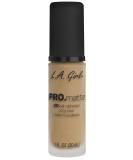 L.A. Girl Pro Matte Foundation in Soft Beige - Long-Lasting Oil-Free Formula - Buy Online on GoSupps.com