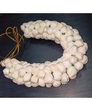 Traditional White Gajra Hair Accessory | Handmade Indian Veni-Tiara Jewelry for Brides & Parties - Buy Online on GoSupps.com