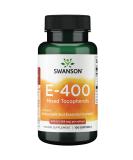 Swanson Vitamin E Mixed Tocopherols 400 IU (268mg) 100 Softgels - Buy Online on GoSupps.com