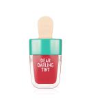ETUDE Dear Darling Water Gel Tint Ice Cream RD307 Watermelon Red | High-Color Lip Tint with Minerals for Moisturized Lips - Buy Online on GoSupps.com