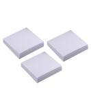 3 Pack Disposable Nail Art Drawing Plates Color Mixing Paper Pads for Nail Polish & Pigment Blending - White - Buy Online on GoSupps.com