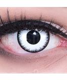 White Crazy Zombie Contact Lenses | -6.00 Diopter | Perfect for Halloween & Carnival - Buy Online on GoSupps.com