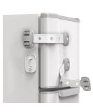 Fridge Locks,Refrigerator Door Lock,Child Proof Safety Cabinet Lock with Strong 3M Adhesives,Fridge Locks for Kids,Adjustable Strap Multi-Purpose for Cabinet,Drawers,Freezer,Oven (2 Count (Pack of 1)) - Buy Online on GoSupps.com