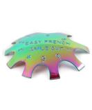 French Smile Line Manicure Edge Cutter - Stainless Steel Nail Art Tool for DIY & Salon Use - Buy Online on GoSupps.com