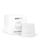 ZOMCHI Safety Razor Stand - Premium Aluminum Alloy Men's Shaving Holder for Bathroom - Fits 0.425" Razors - Stylish White Design - Buy Online on GoSupps.com