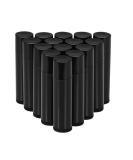 Tukistore 50 pieces empty lipstick tube empty lip balm sleeves to fill yourself diy lipstick pipe for lip care for lipstick fatty pencil and diy tinker 50 pieces black - Buy Online on GoSupps.com