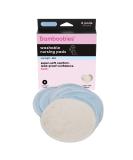 Super Soft Bamboobies Nursing Pads - Reusable & Washable Breast Pads for Breastfeeding - Milk Proof Bamboo Rayon Liner - Blue, 4 Pairs - Perfect Baby Shower Gifts - Buy Online on GoSupps.com