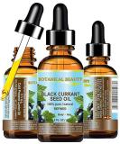 Black Currant Seed Oil 100% Pure & Natural - Refined Cold Pressed 0.5 Fl.oz. for Skin  Hair  Lip  Nail Care - Rich in Omega 3  6  9 Essential Fatty Acids by Botanical Beauty - Buy Online on GoSupps.com