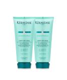 KERASTASE Resistance Ciment Anti-Usure Conditioner Duo Pack 200ml - Best Conditioner for All Damaged Hair Types | International Shipping Available - Buy Online on GoSupps.com